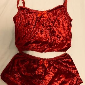 Matching Crop top and Short Set